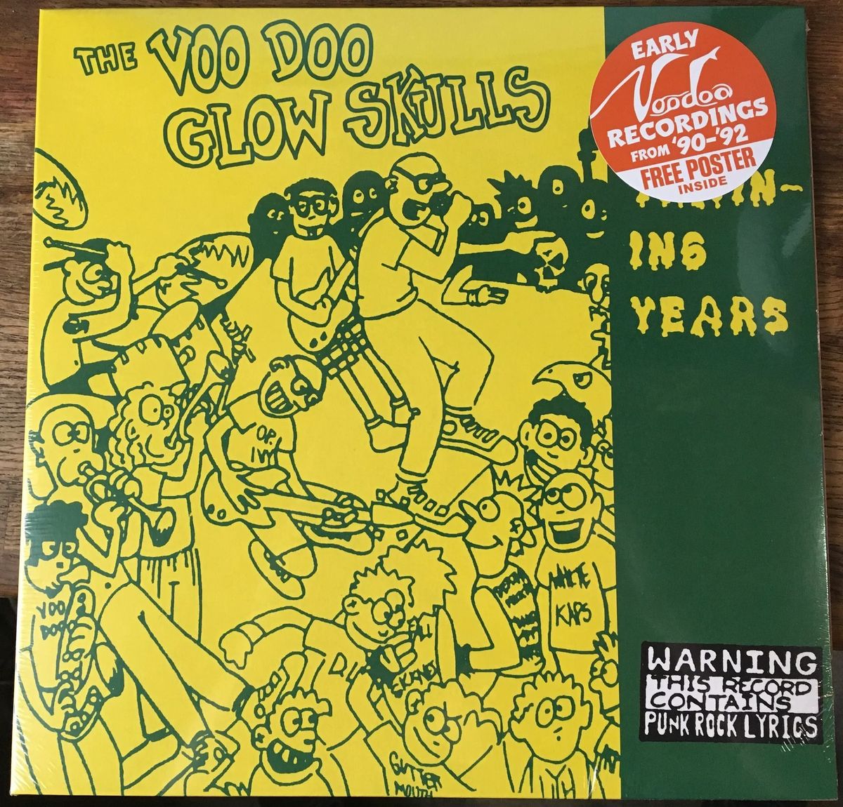 VooDoo Glow Skulls "The Potty Training Years" 12" Lp